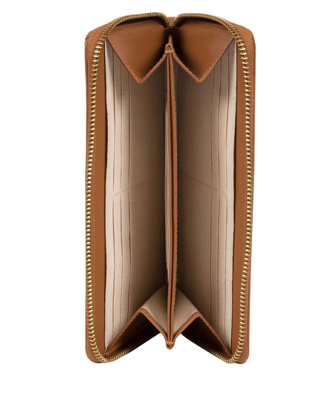 'Candy' Saddle Tan Leather Purses main product photo