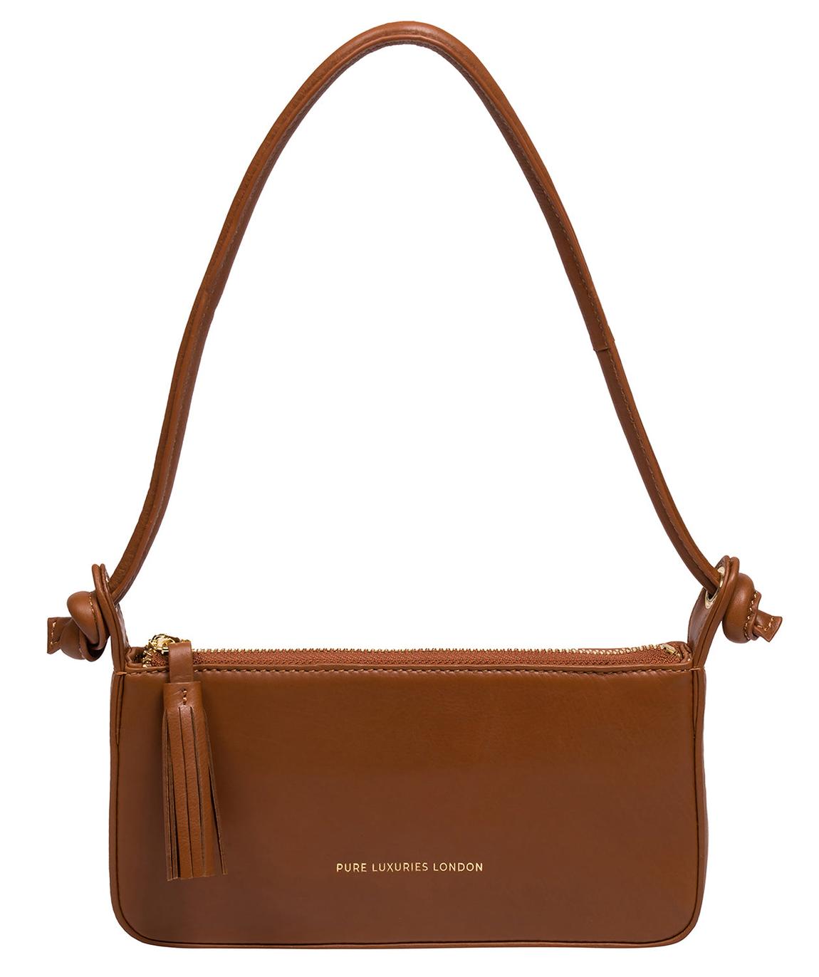 'Taylor' Oak Nappa Leather Evening Phone Bag main product photo
