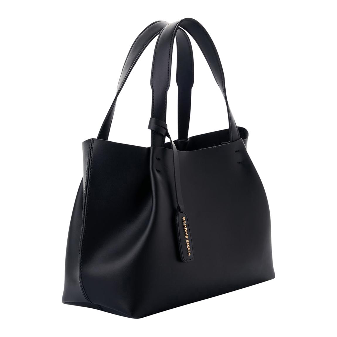 Black Vince Camuto Monza Tote Bag main product photo