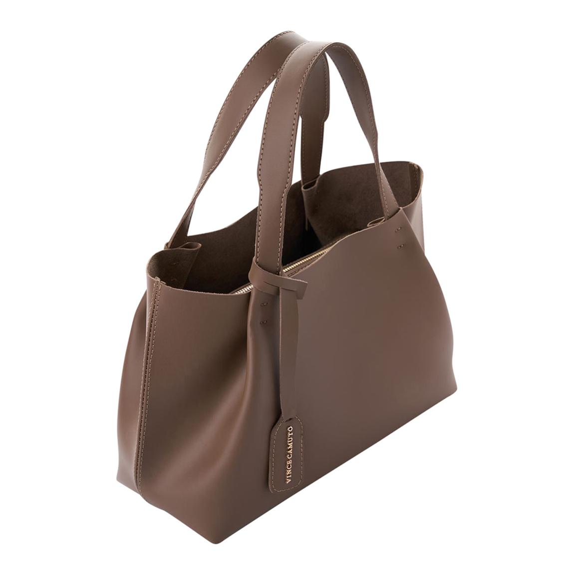 Brown Vince Camuto Monza Tote Bag main product photo