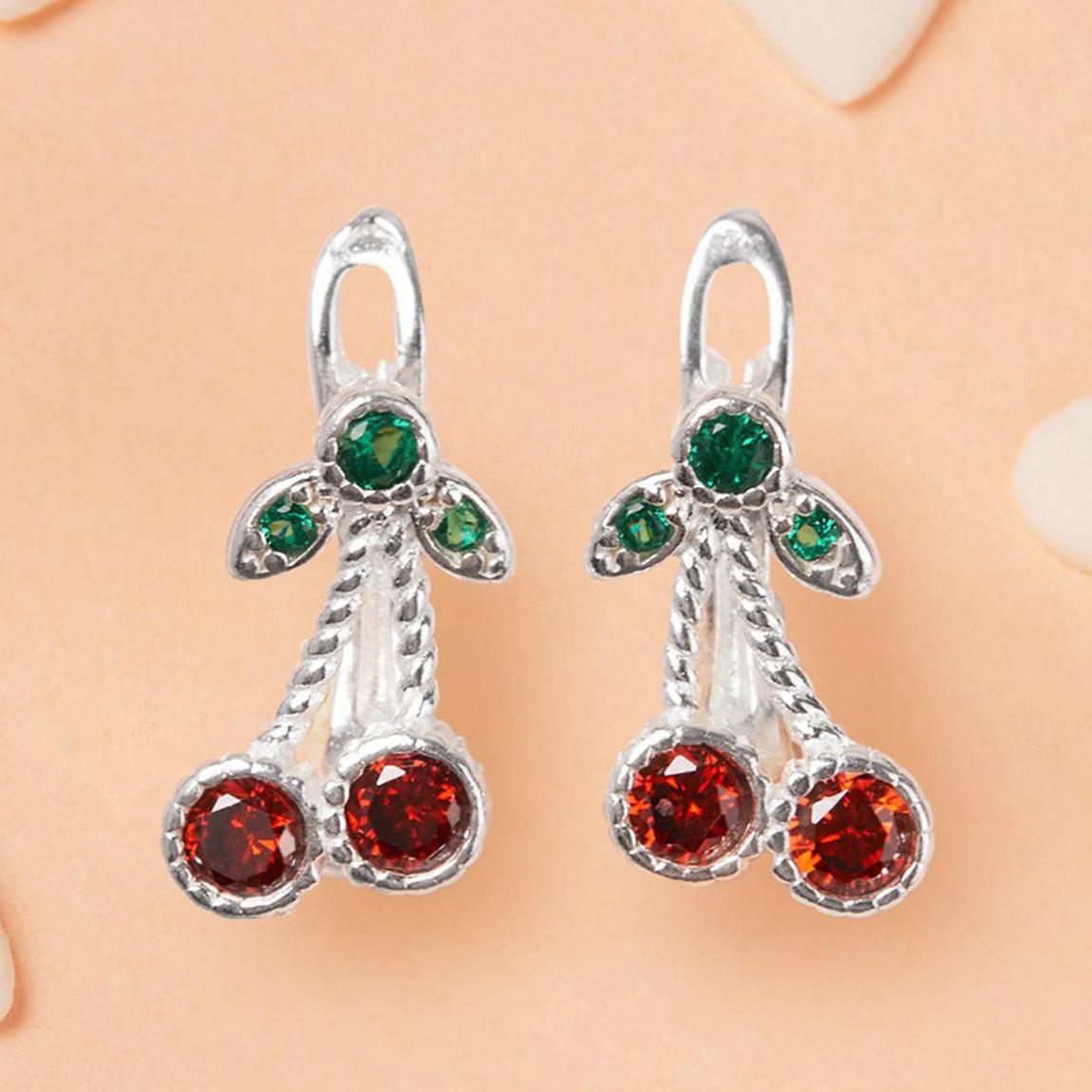 Sterling Silver Cherry Earring main product photo