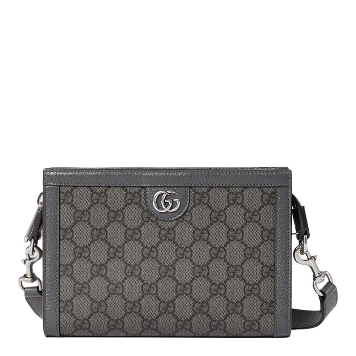 Grey Gucci Mini Ophidia Crossbody Bag main product photo
