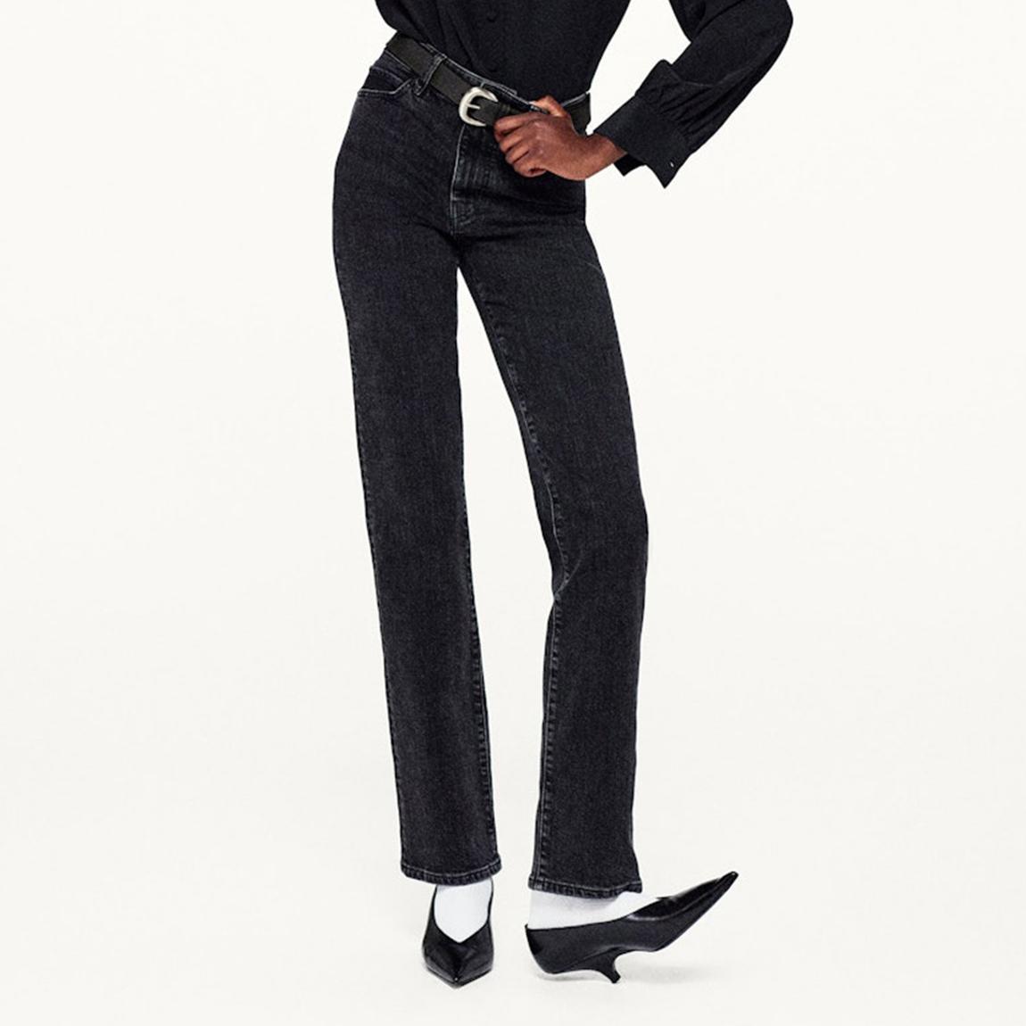 Black The Ruler Cotton Stretch Jeans main product photo