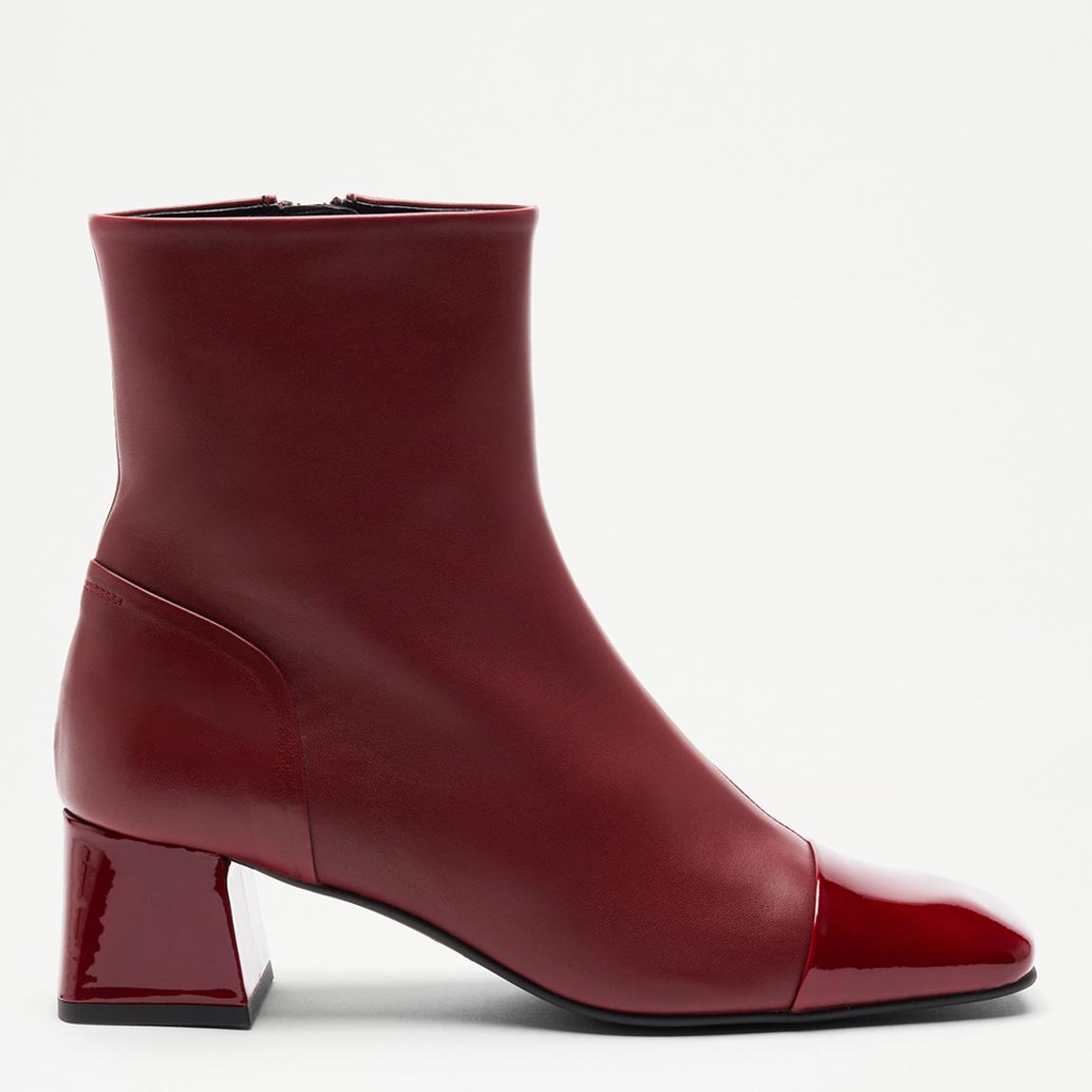 Women's Bordeaux Thelma Heeled Short Boots main product photo