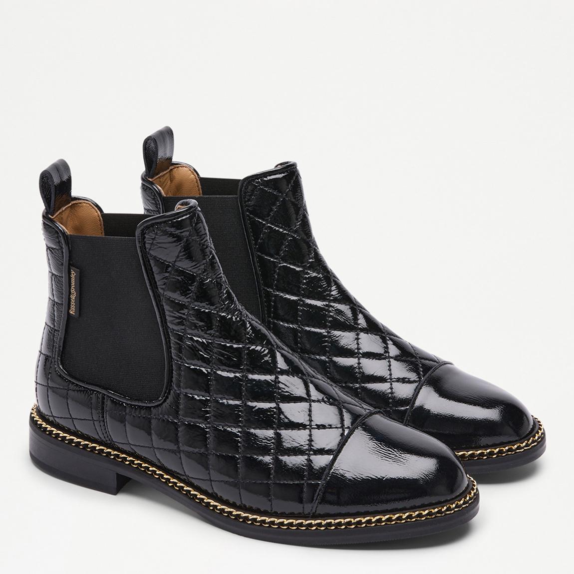 Women's Black Kensington Chelsea Boots main product photo