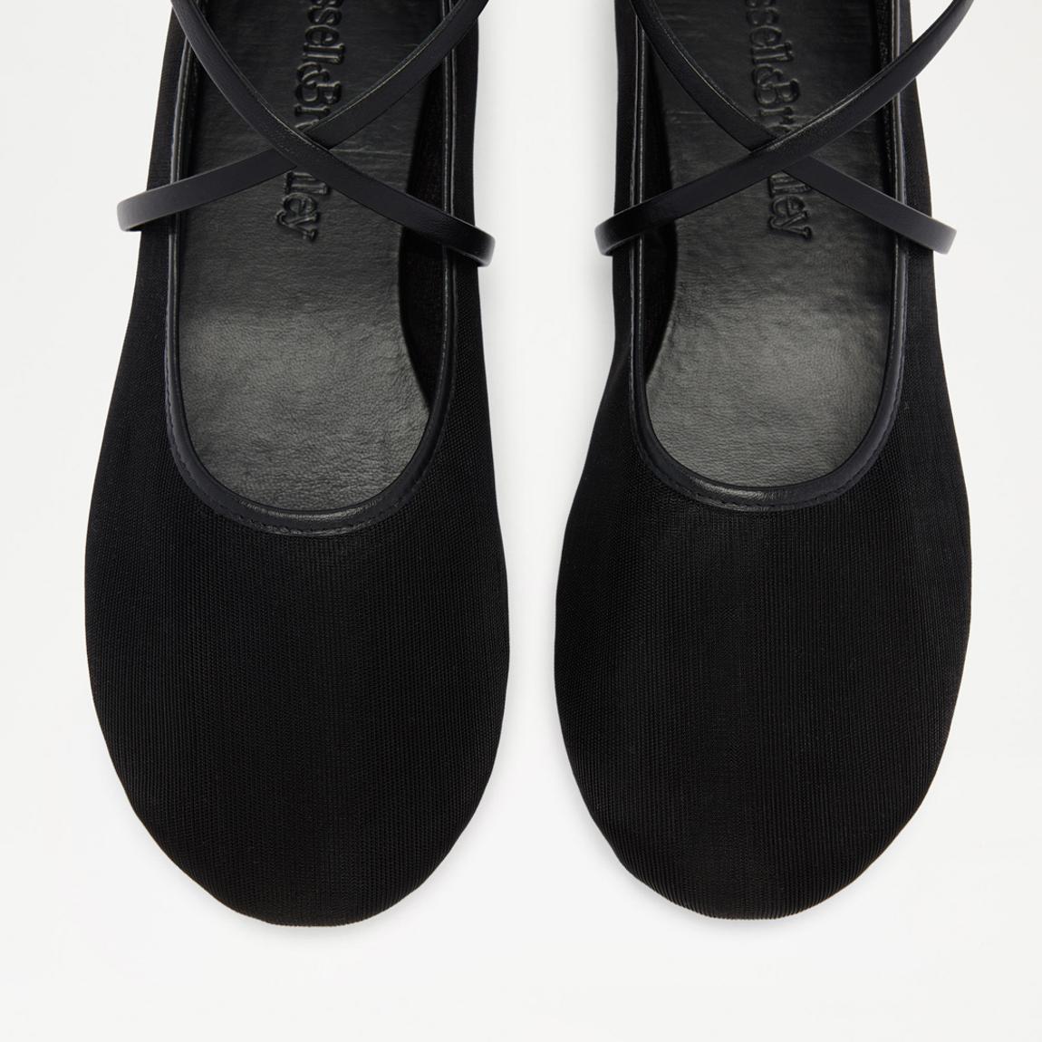 Women's Black Berrier Ballet Flats main product photo