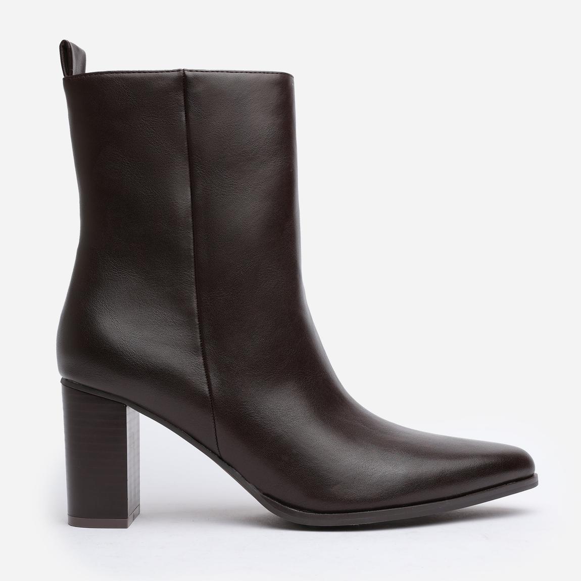 'Artic' Block Heel Ankle Boot main product photo