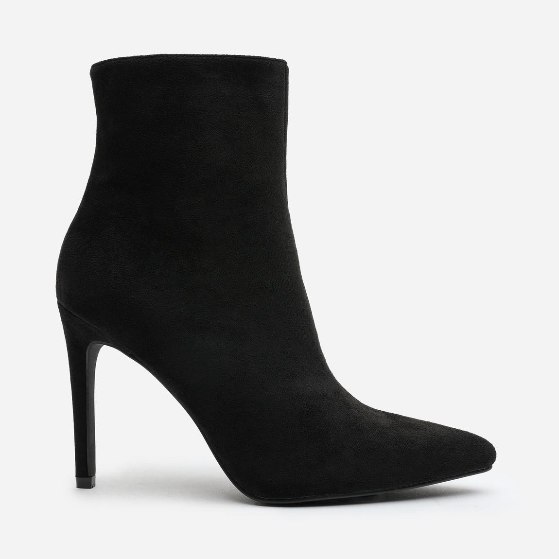 'Kira' Suede Pointed Toe Stiletto Ankle Boots main product photo
