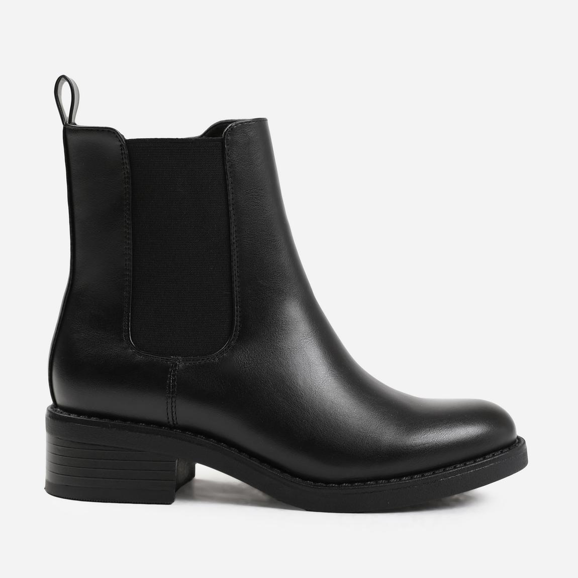 'Serna' Ankle Boot With Elastic Panel And Side Zip main product photo