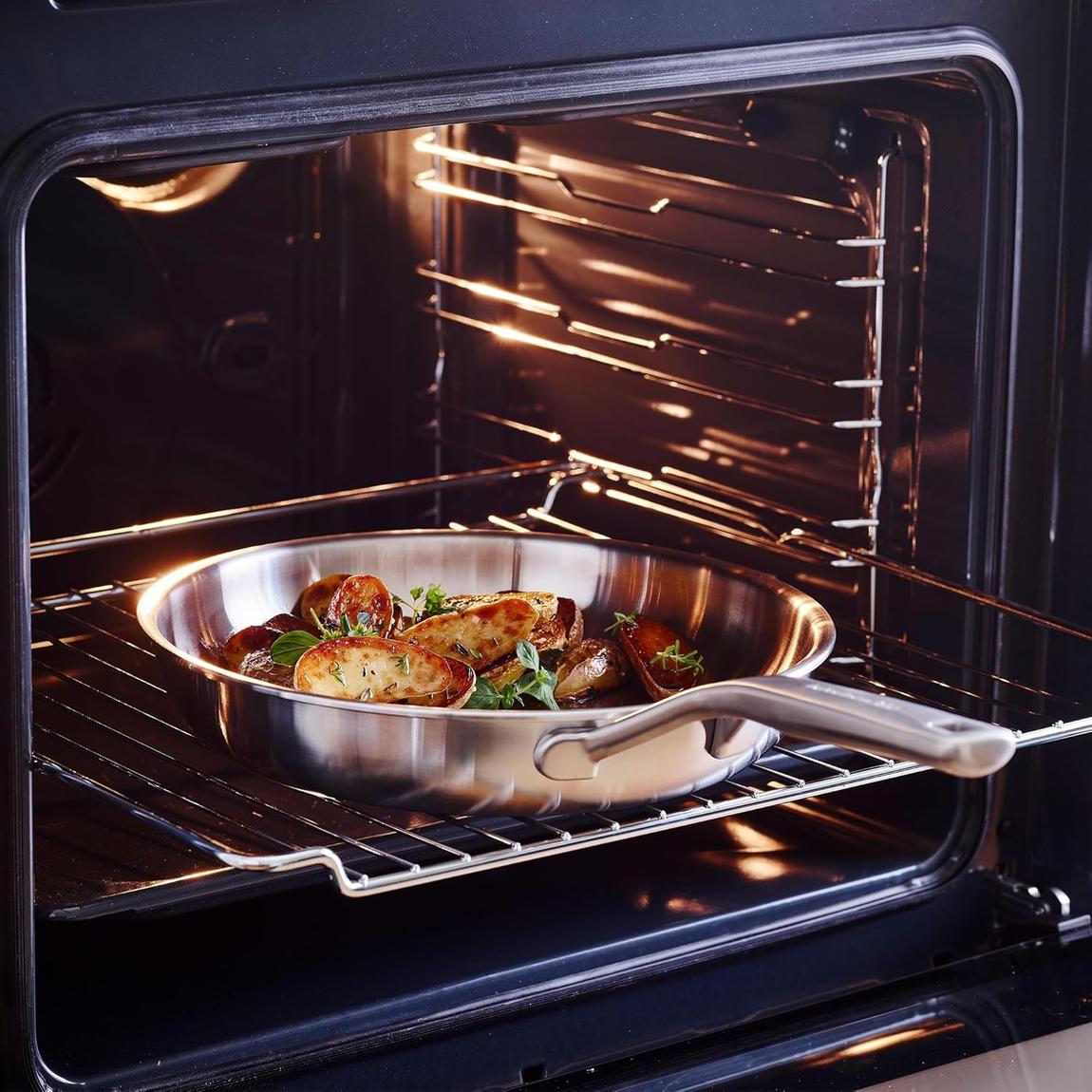 Set of 2 Multi-ply Stainless Steel Frypan, 20cm & 28cm main product photo