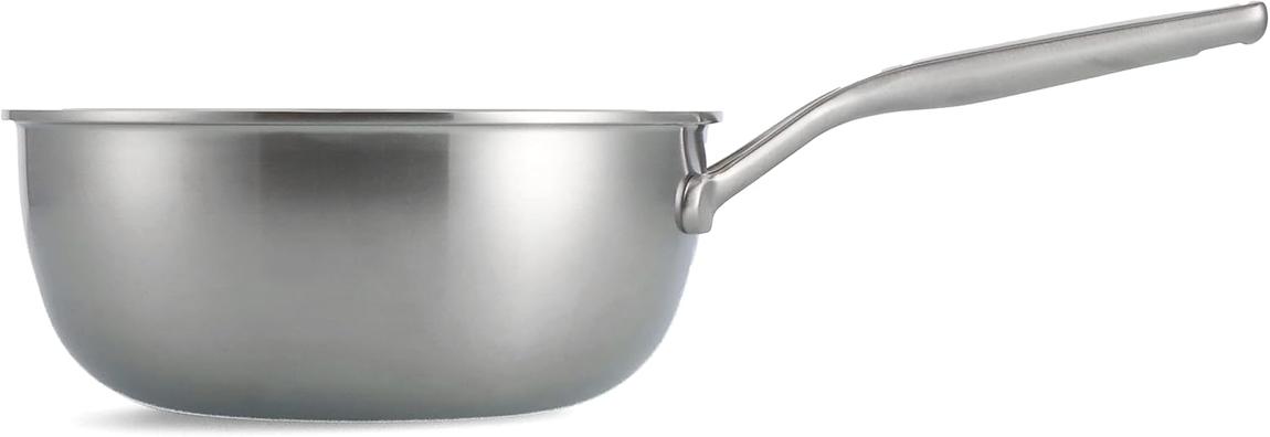Multi-ply Stainless Steel Conical Chefs Pan, 22cm main product photo
