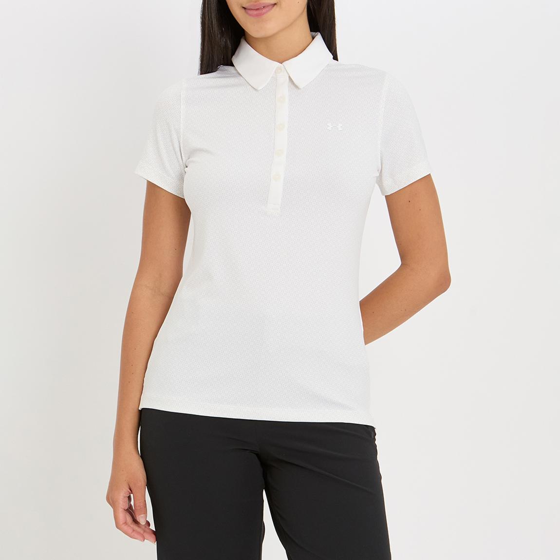 White Zinger Short Sleeve Polo T-shirt main product photo