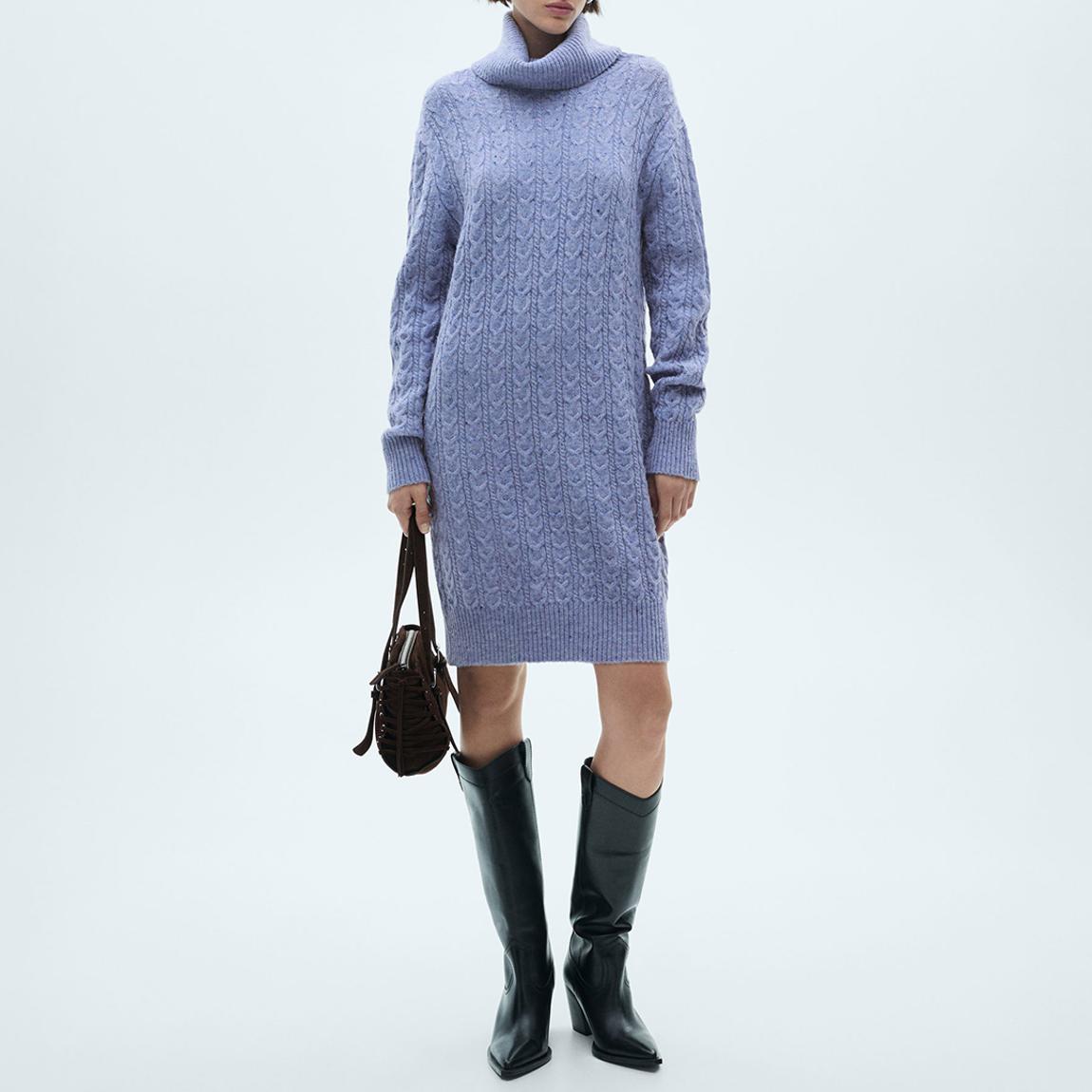knit dress showpo Beige Daria Sweater Knit Dress main image 0