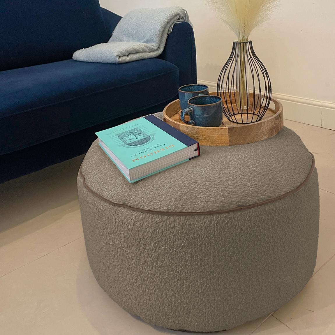 Snug Drum Pouffe Beanbag - Mushroom main product photo