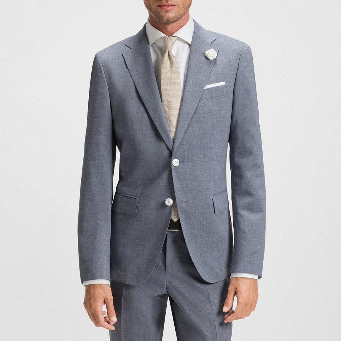 Grey Hutson Wool Blend Blazer main product photo