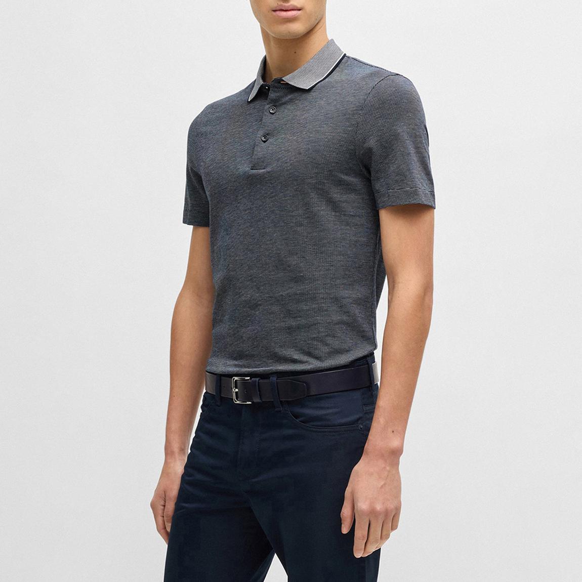 Grey Pitton Polo Shirt main product photo
