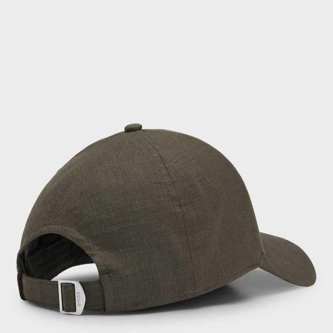 Green Zen Linen Baseball Cap main product photo