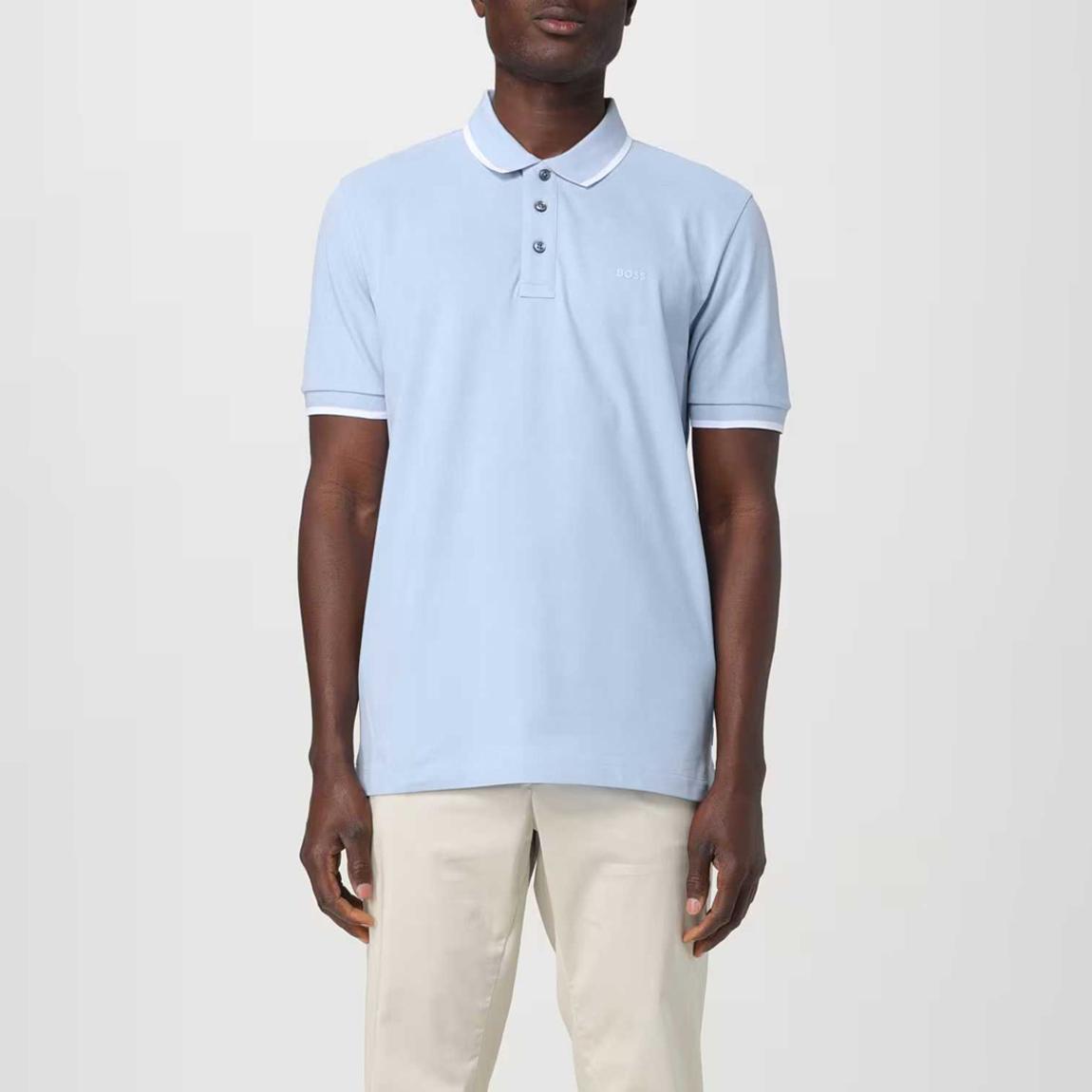 Baby Blue Parlay Polo Shirt main product photo