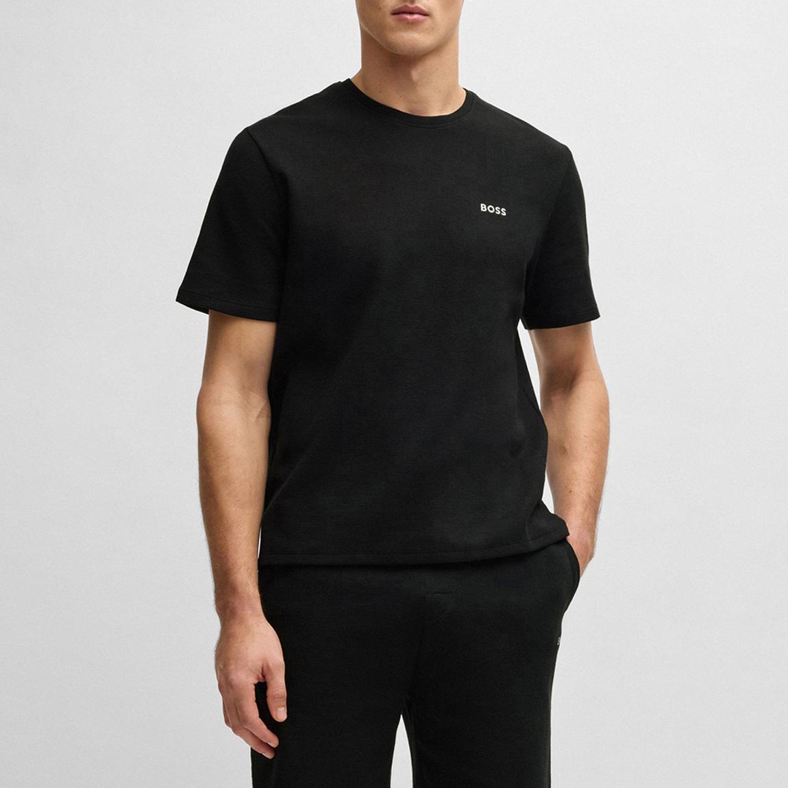 Black Waffle T-Shirt main product photo