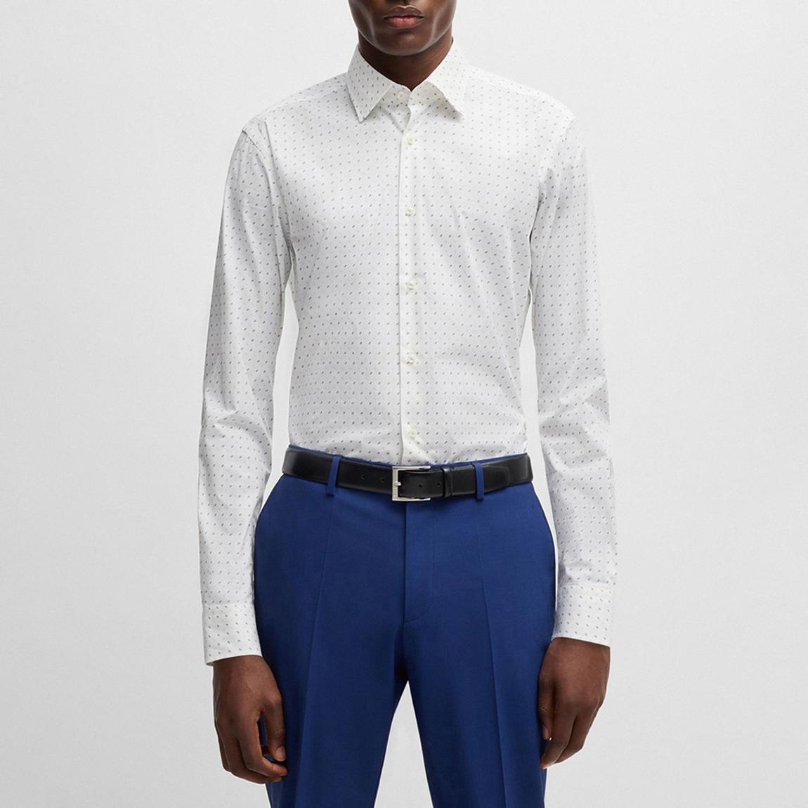 White Joe Poplin Shirt main product photo