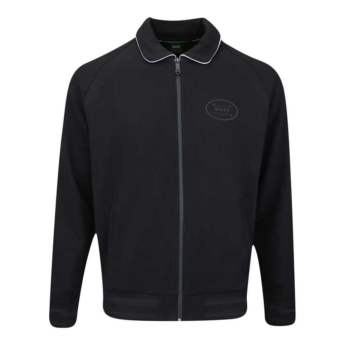 Black Seth Heritage Zipped Sweatshirt main product photo