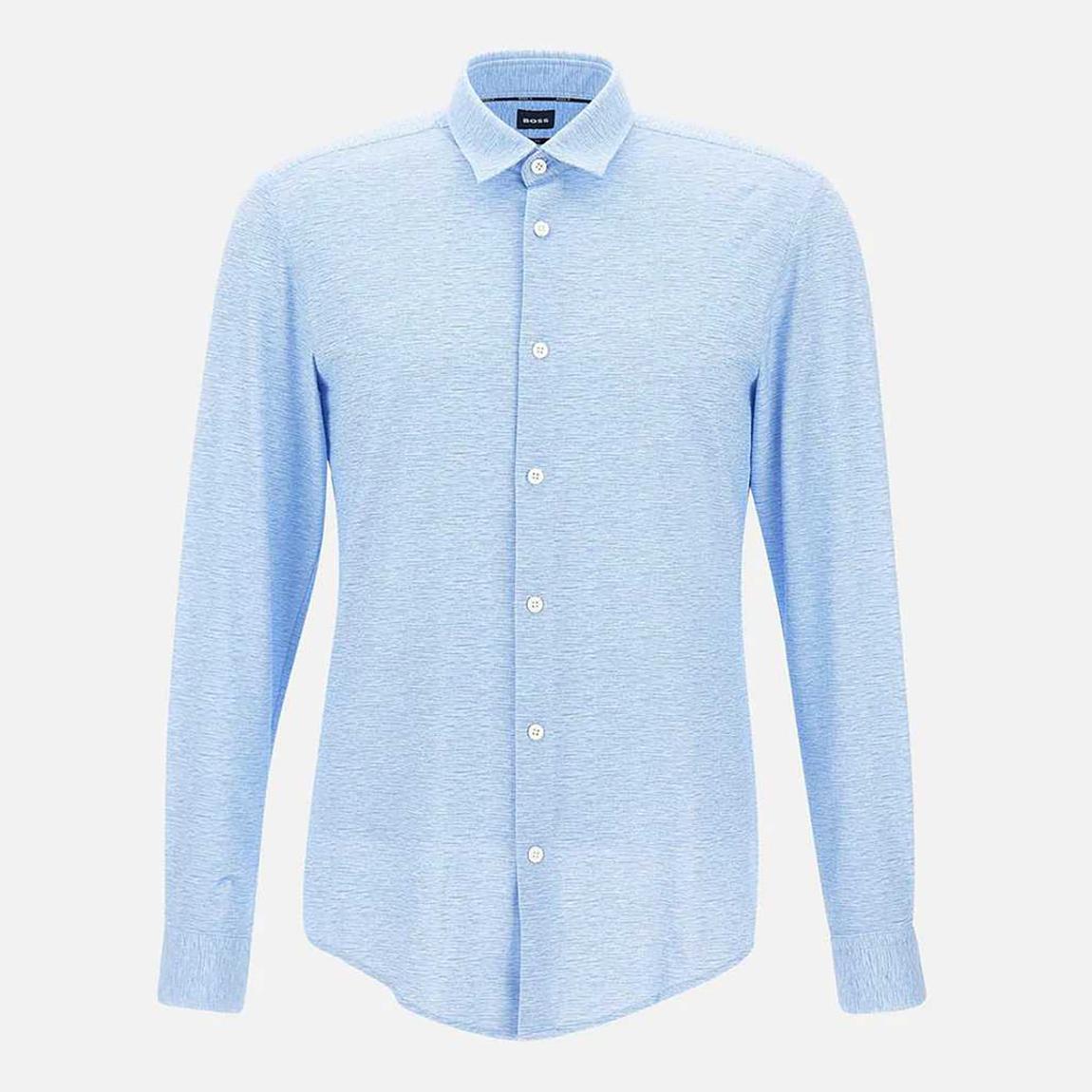 Blue Roan Poplin Cotton Shirt main product photo