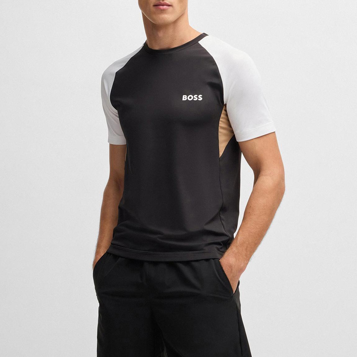 Black/White Pique T-shirt main product photo