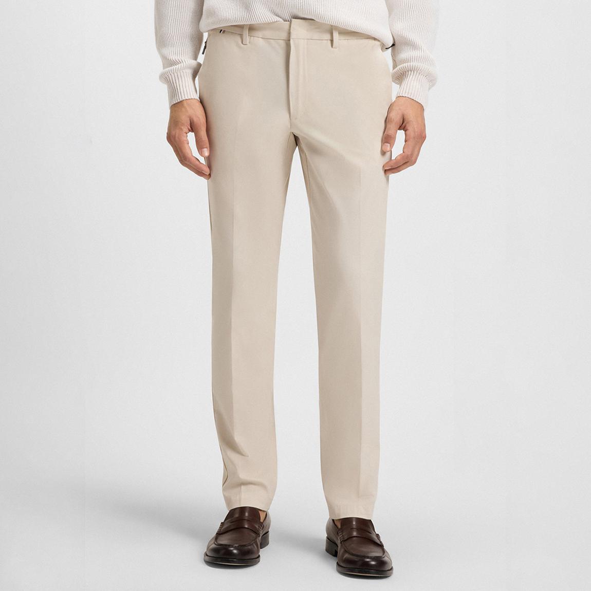 White Kaito Chino Trousers main product photo