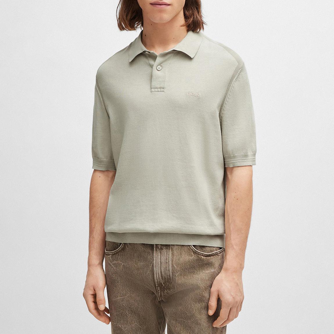 Grey Asac Polo Shirt main product photo