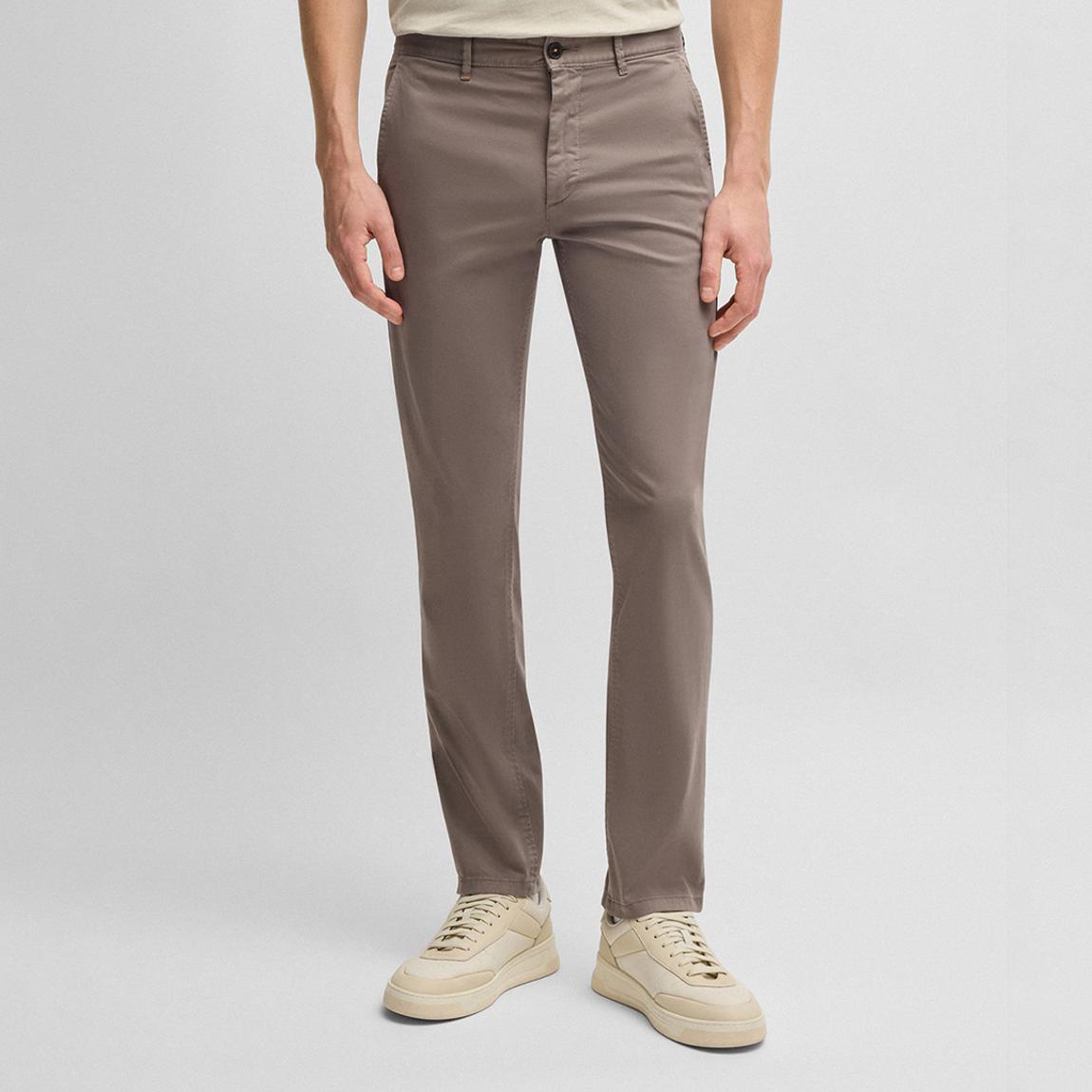Grey Chino Slim Fit Trousers main product photo