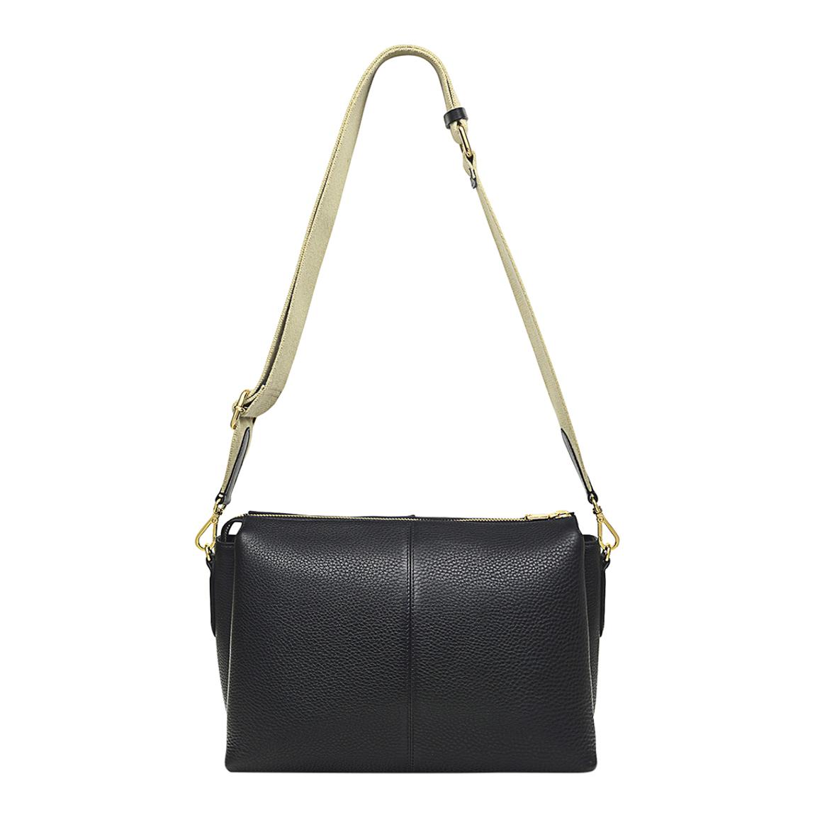 Radley Black Hillgate Place Medium Ziptop Crossbody Bag - BrandAlley