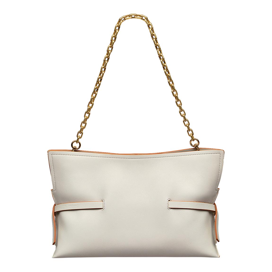 Radley Chalk White Fleet Street Medium Open Top Clutch Bag
