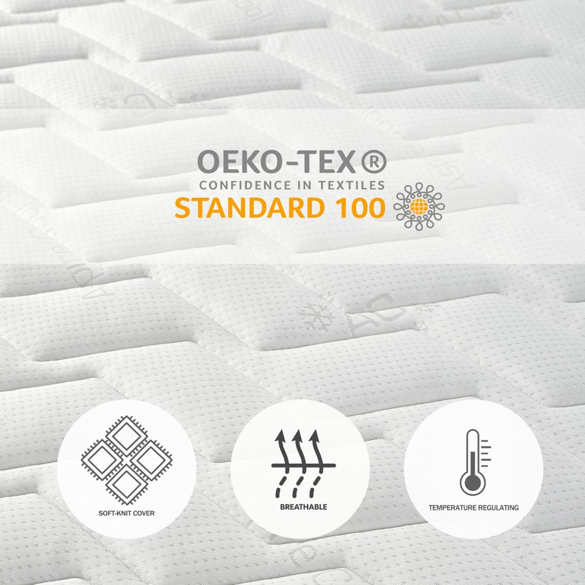 Aspire Muscle Recovery Hybrid Pocket Memory Foam Mattress, Small Double main product photo