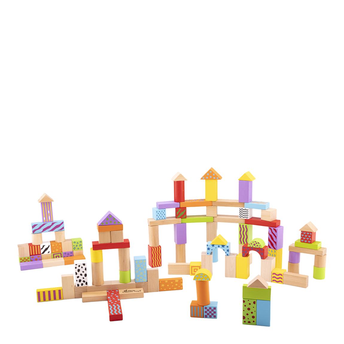 Building Blocks in Drum - 100 Pieces main product photo