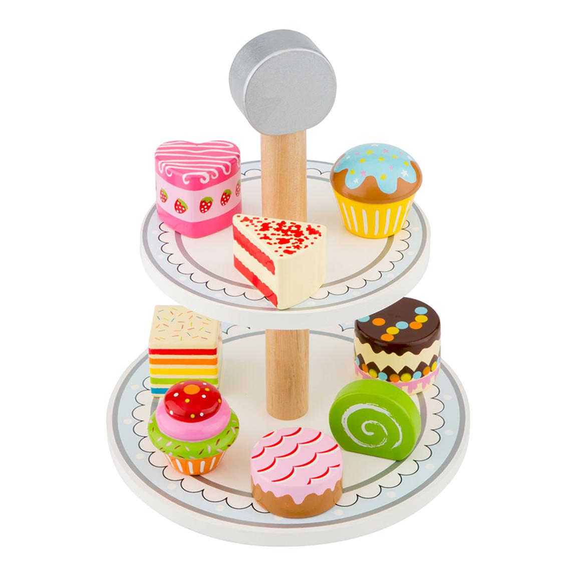 Cake Stand Set with 8 Cup Cakes main product photo