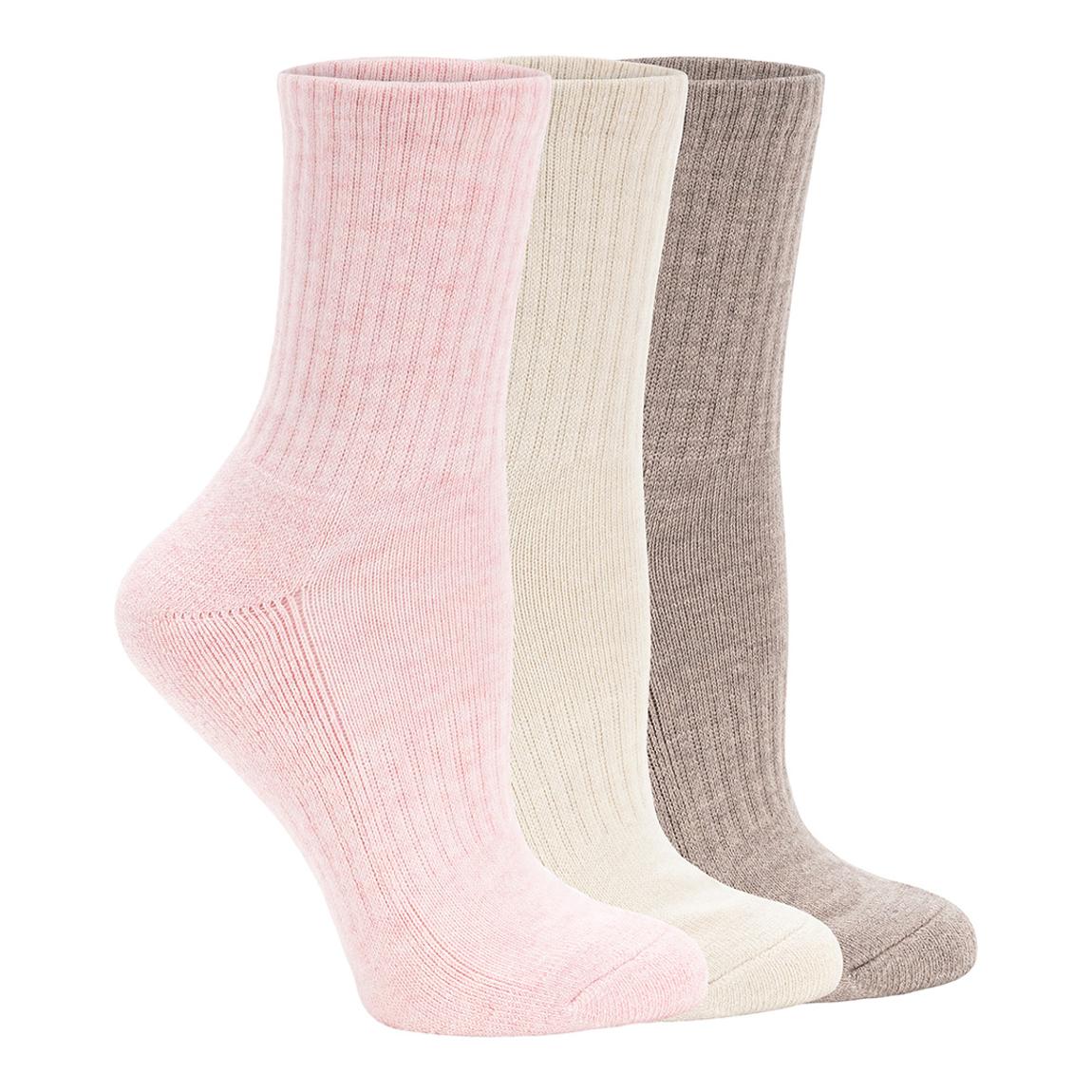 3 Pack Womens Highlands Hiker Cropped Crew Socks main product photo