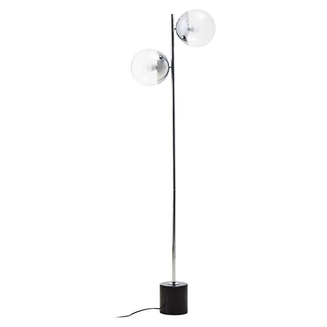 Revive Silver Finish Metal Floor Lamp main product photo