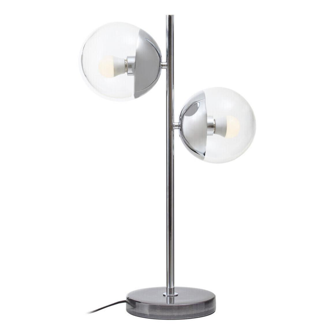 Revive Large Silver Finish Metal Table Lamp main product photo