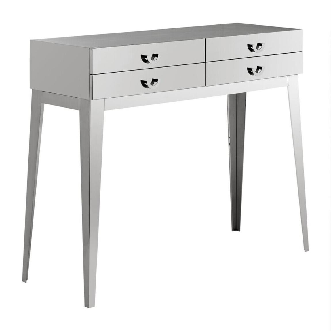 Lure Stainless Steel 4 Drawers Console Table main product photo