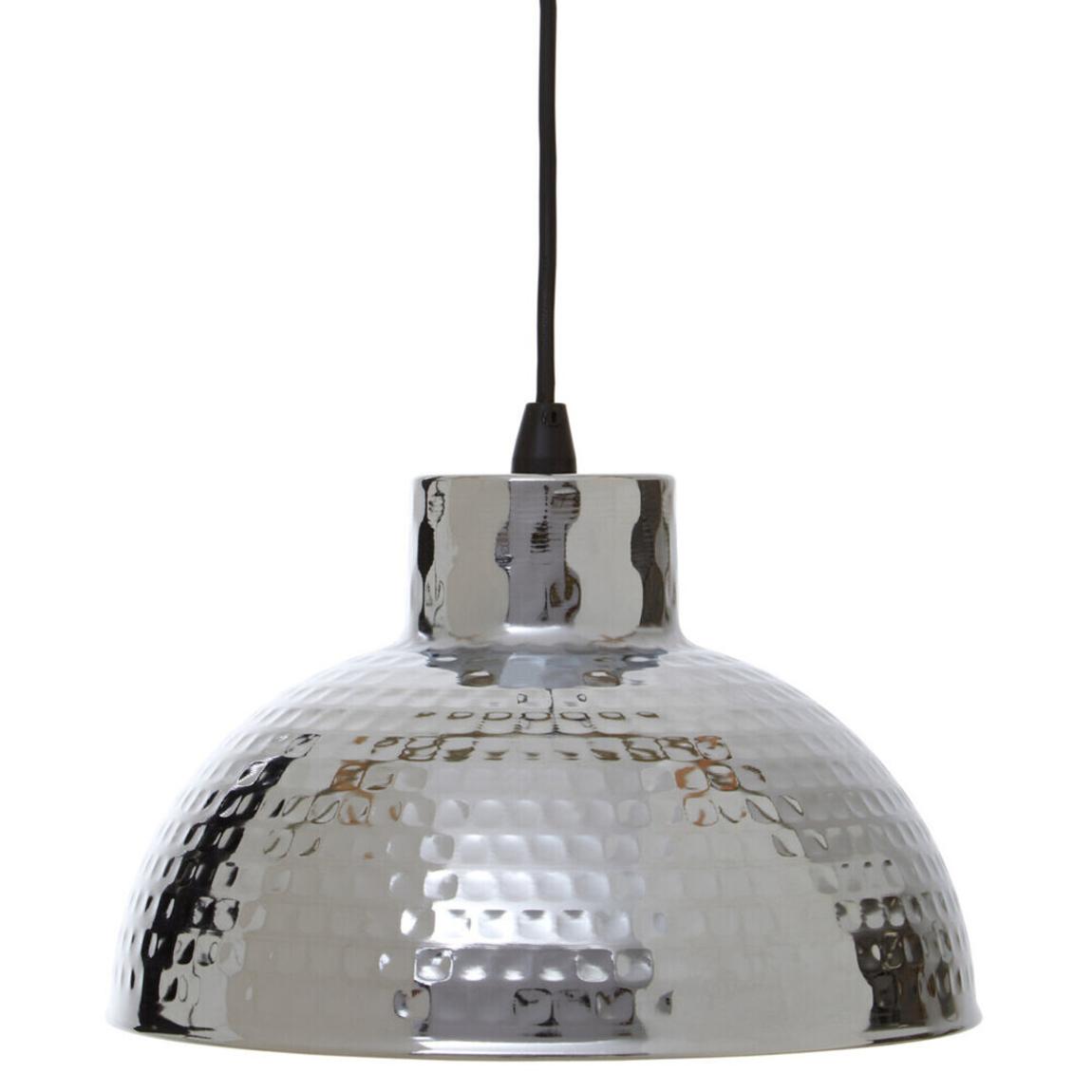 New Foundry Chrome Finish Iron Pendant light main product photo