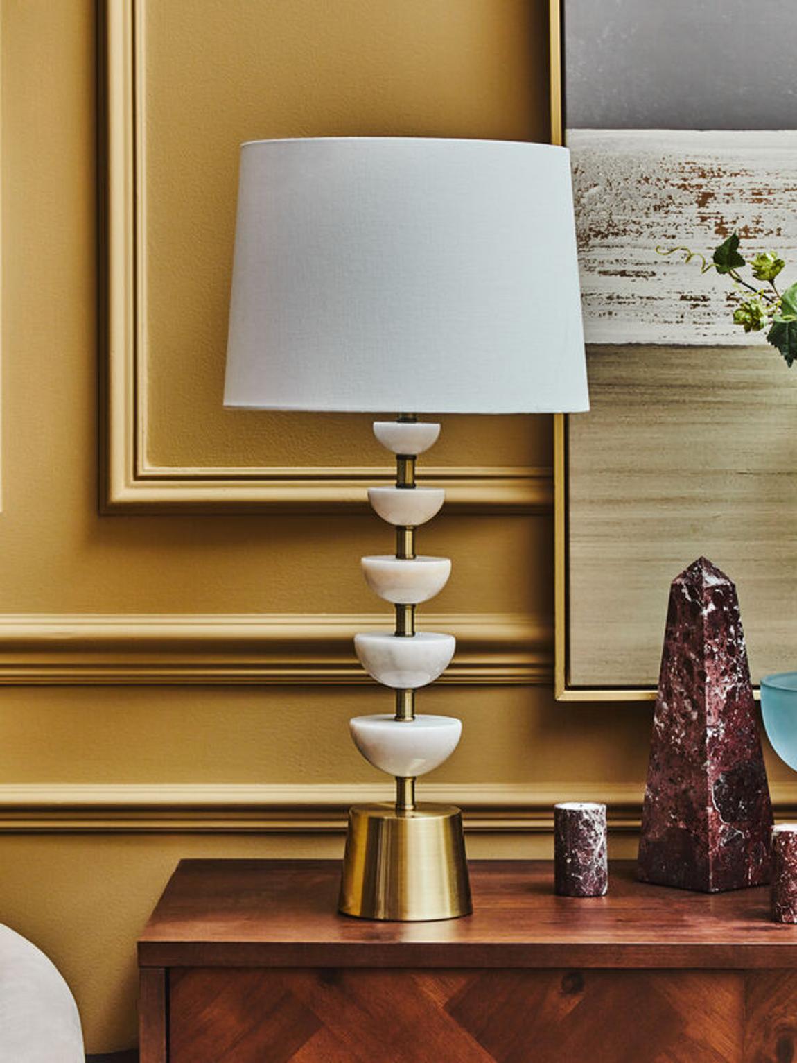 Ocala White Table Lamp main product photo