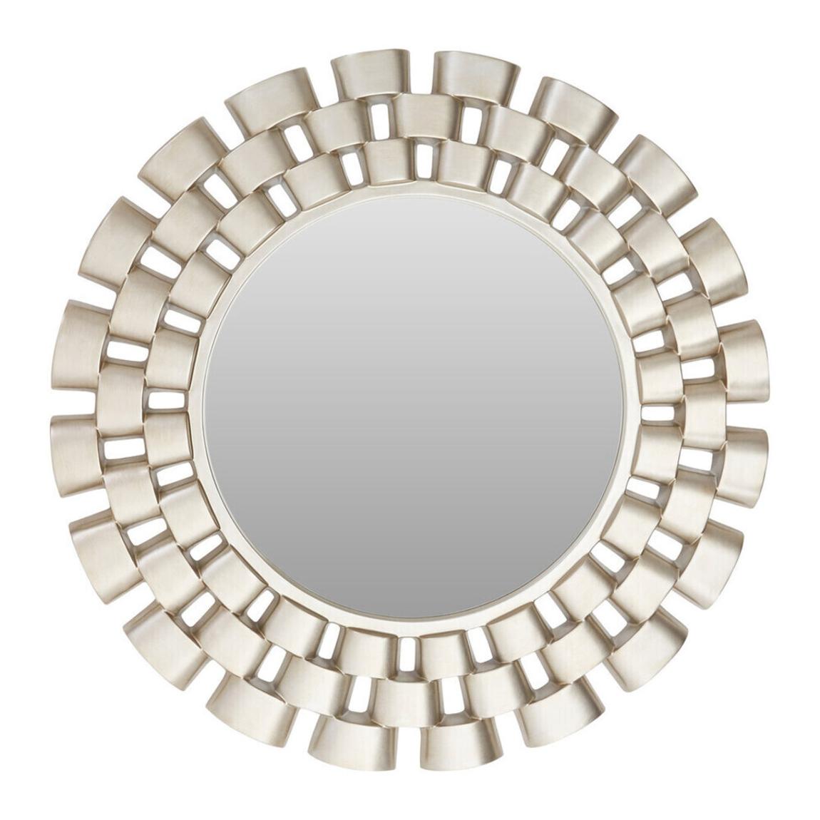 Tia Champagne Chain Design Wall Mirror main product photo