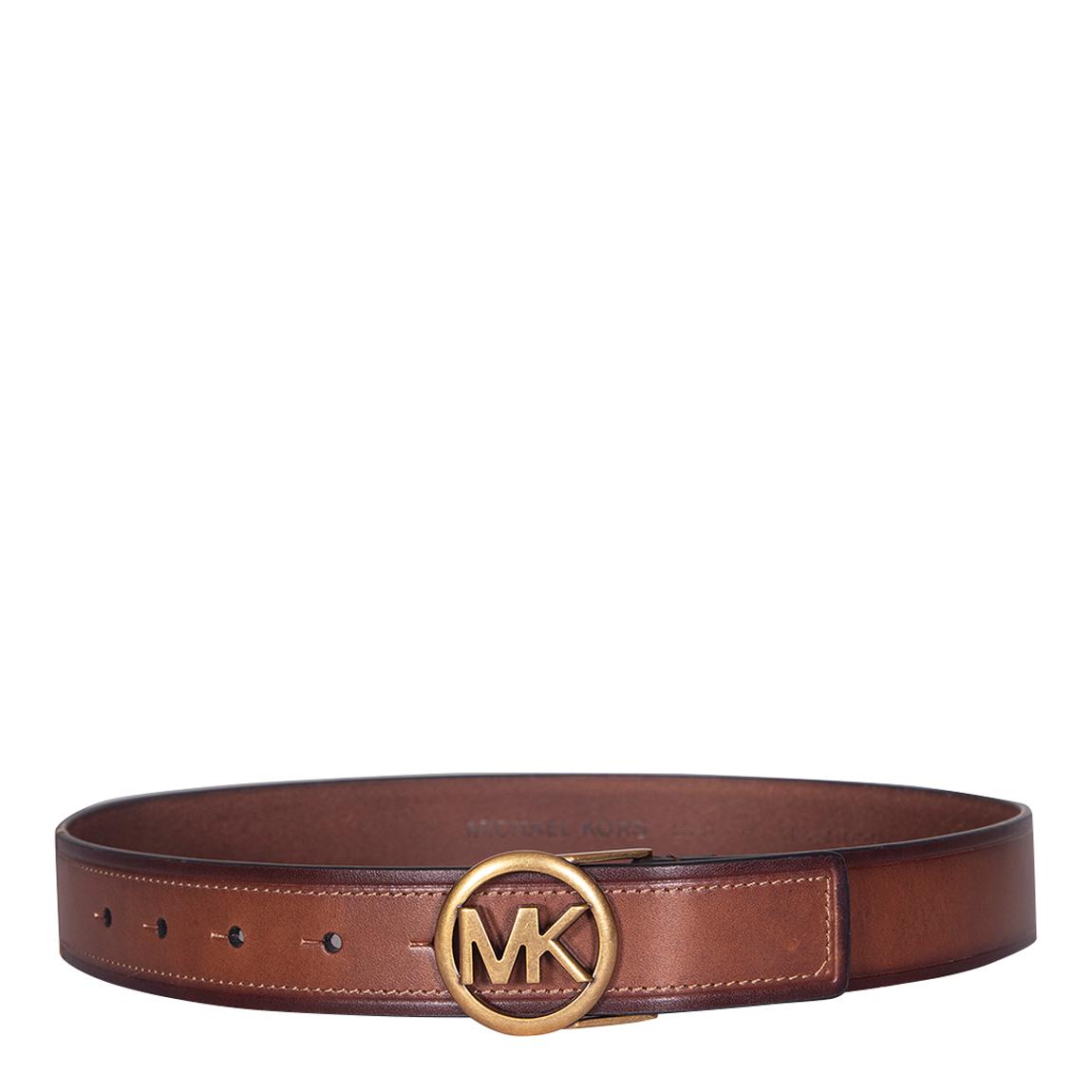 Brown Michael Kors Leather Belt 32mm main product photo