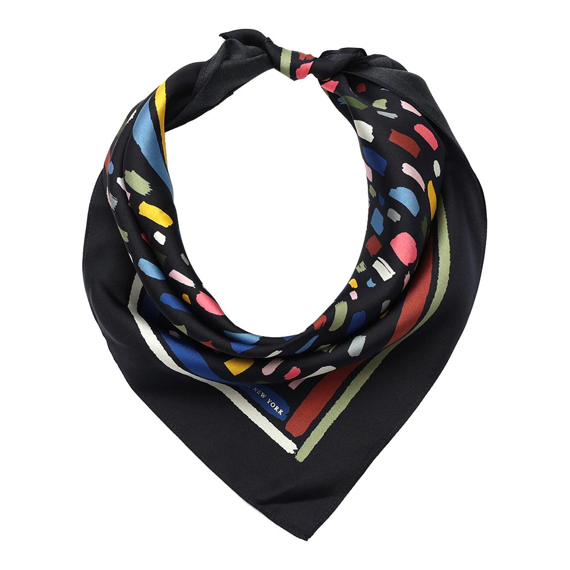 Navy Kate Spade Painterly Strokes Bandana main product photo