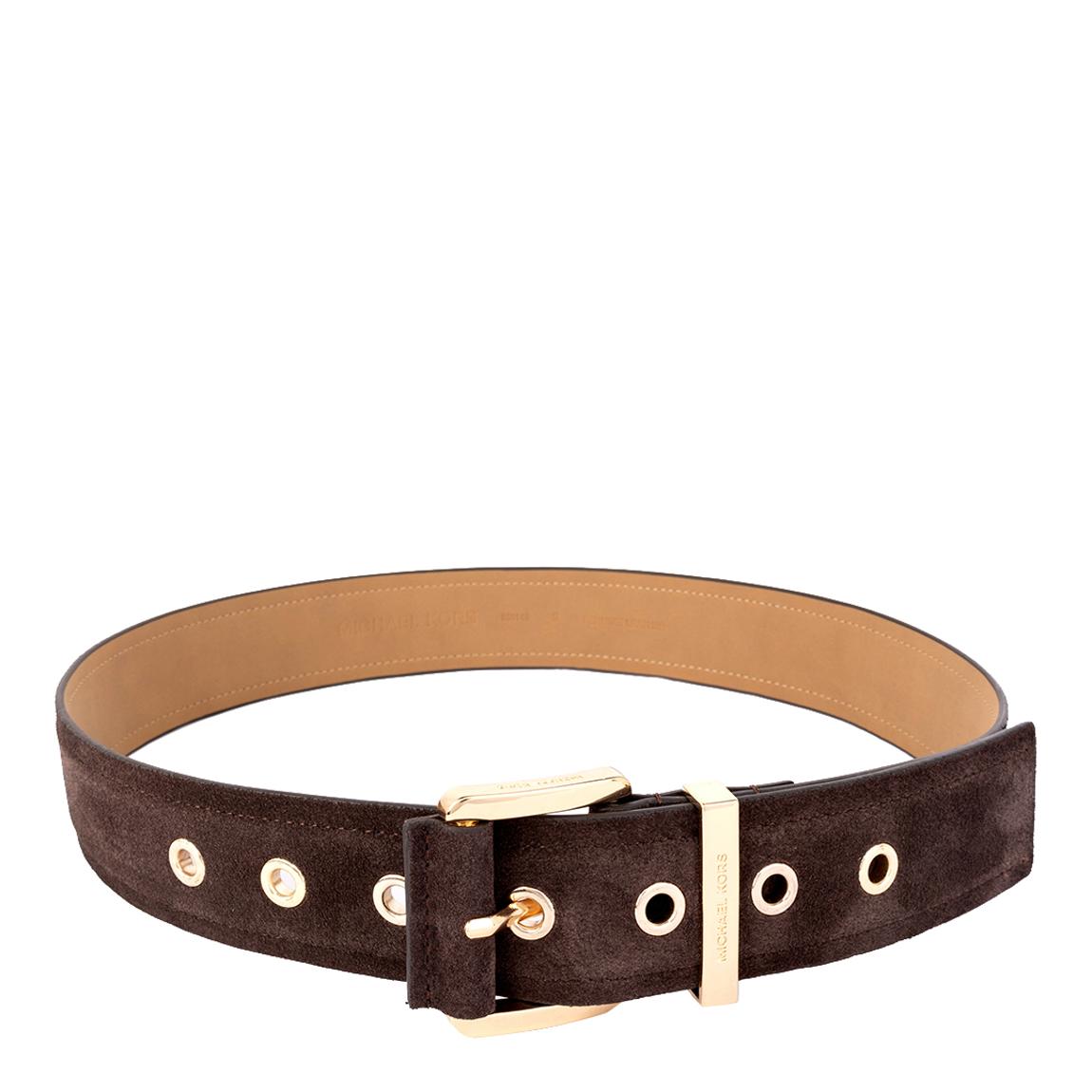 Brown Michael Kors Suede Belt 42mm main product photo