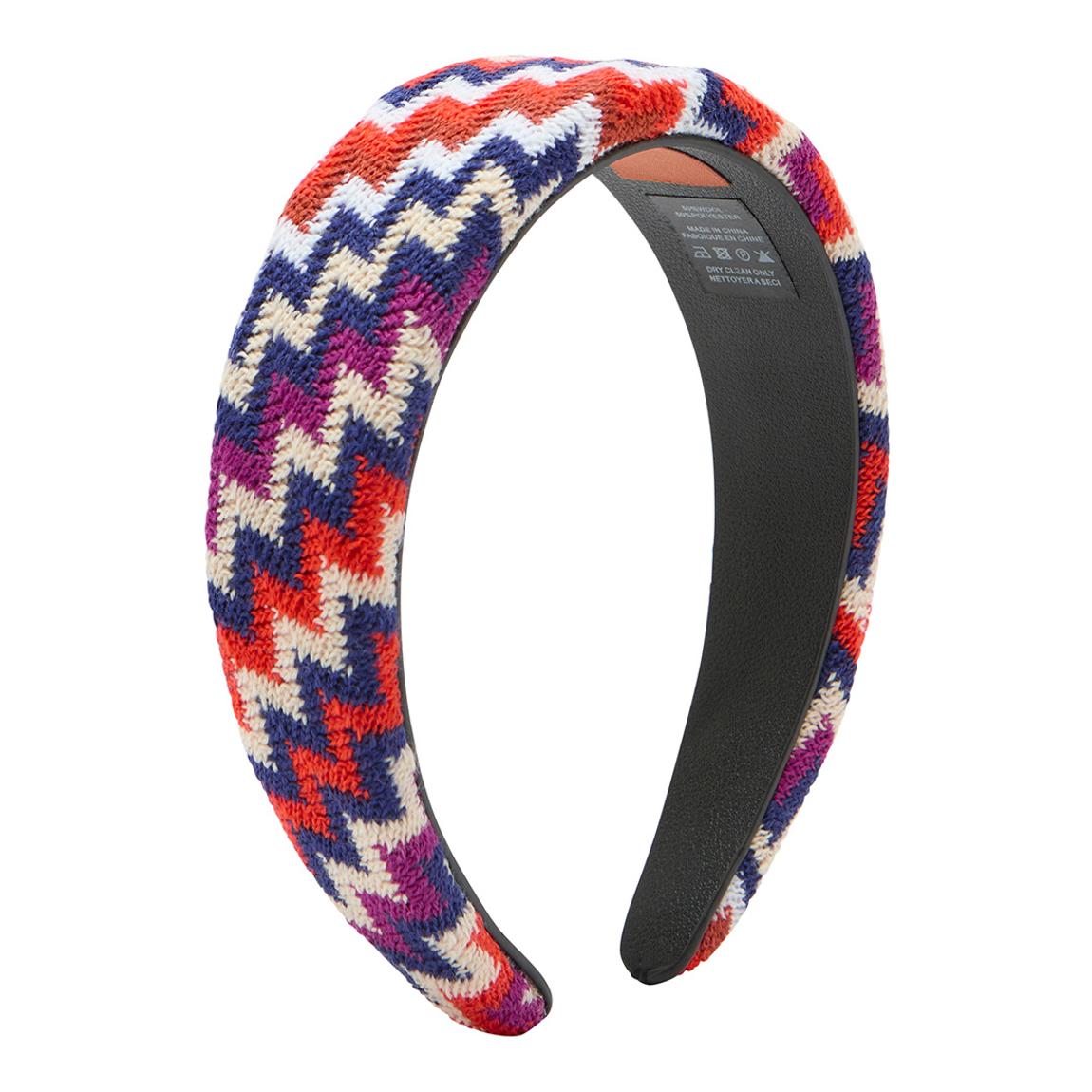 Red, White & Blue Multi Zig Zag Headband main product photo