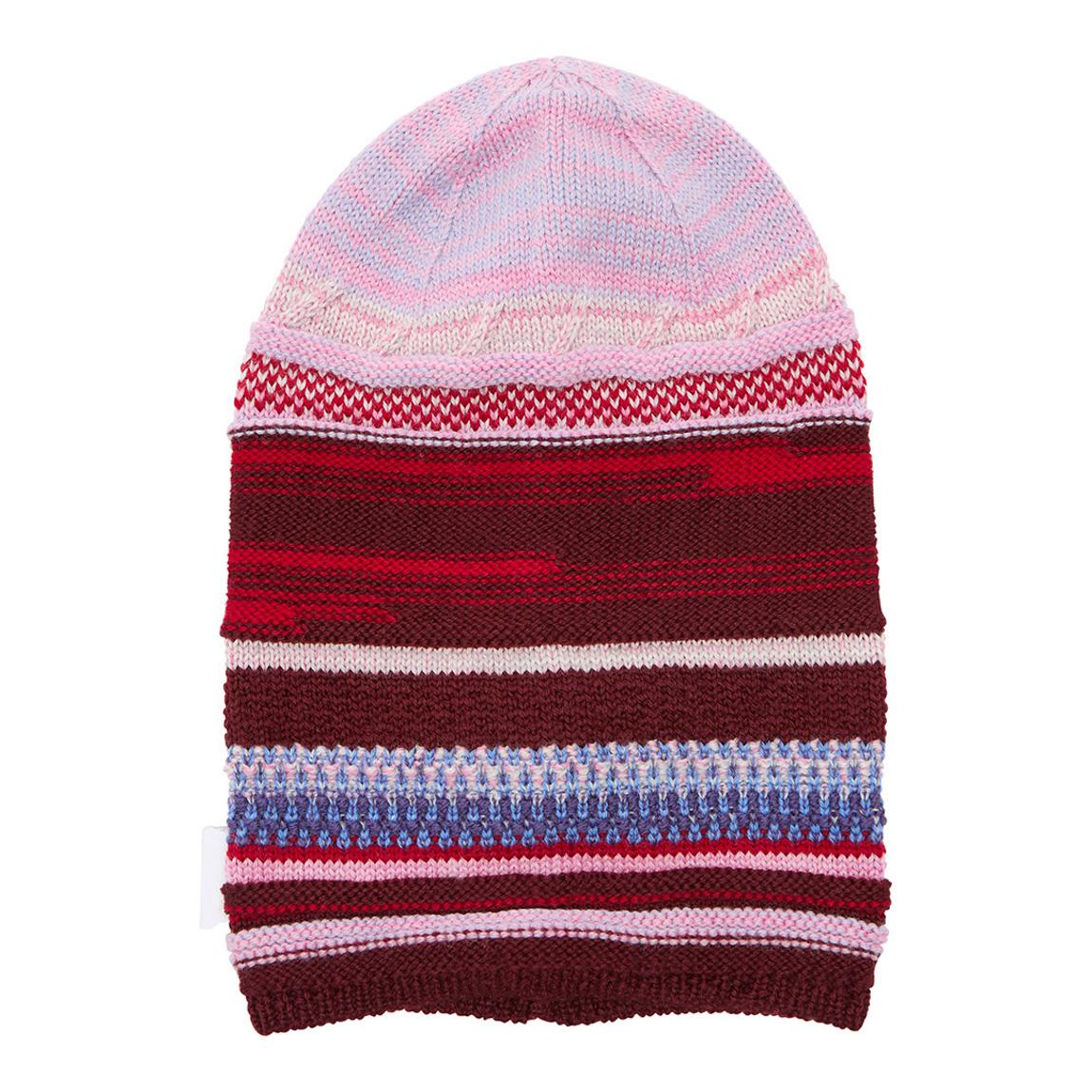 Burgundy Multi Stripe Hat main product photo