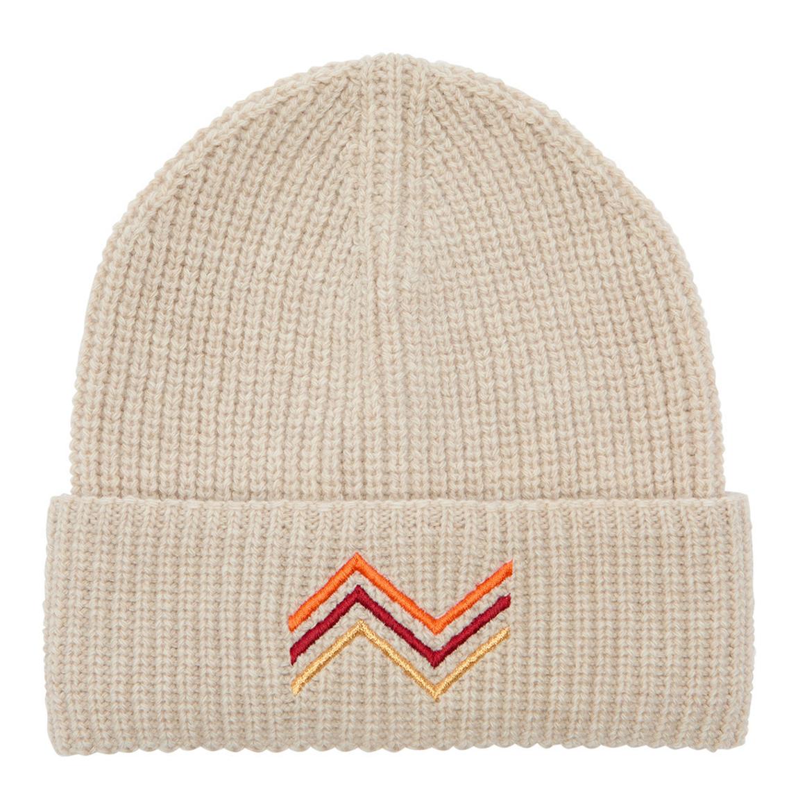 Beige Fold Over Beanie Hat main product photo