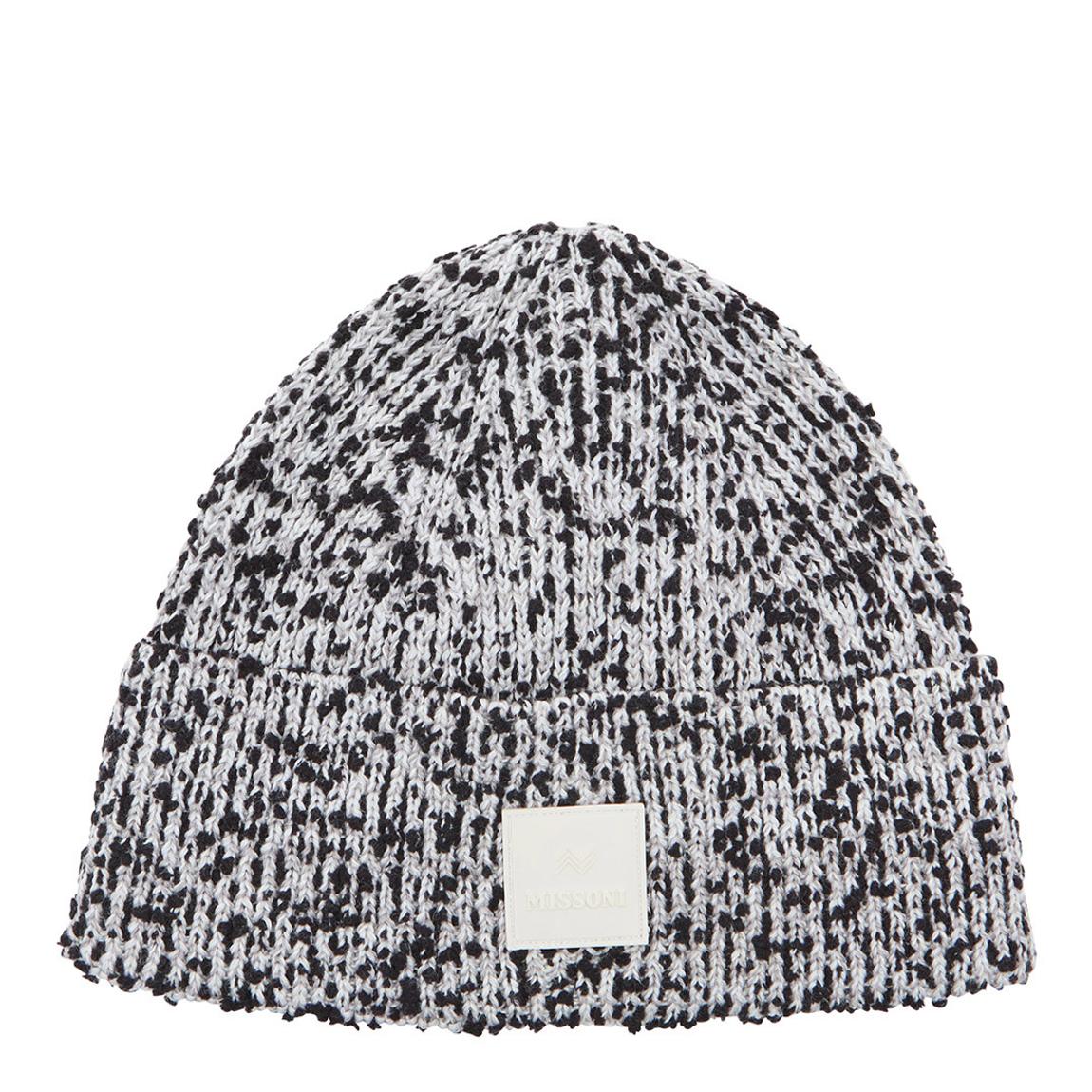 Black & White Mix Blend Hat main product photo