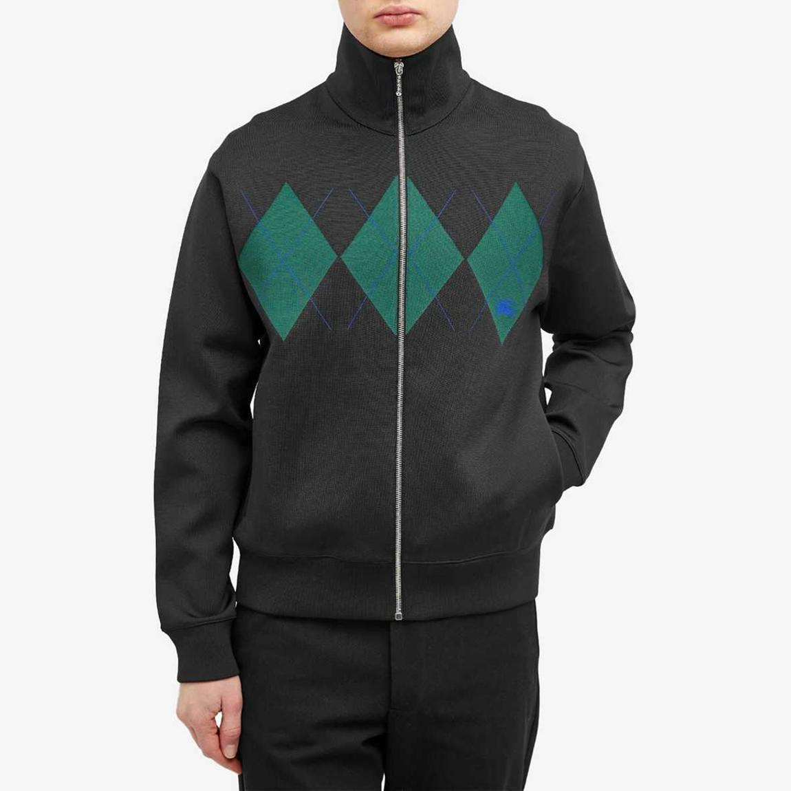Navy Diamond Print Sweatshirt main product photo